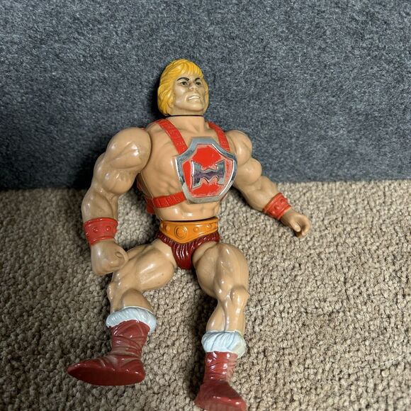 80s MOTU Battle Cat He-man Land Shark Stridor Lot Set Masters of the Universe - Picture 11 of 16